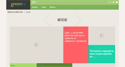 Desktop Screenshot of greentv.com.mx