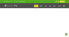 Desktop Screenshot of greentv.com